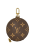 Louis Vuitton Round Coin Purse, front view